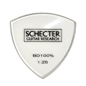 ギターピック 10枚 セット シェクター 1.25mm トライアングル型 SPD-EZ10CL SCHECTER