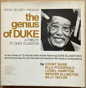 7枚組 LP BOX DUKE ELLINGTON / SOCIAL SECURITY ADMINISTRATION THE GENIUS OF DUKE ELLA FITZGERALD