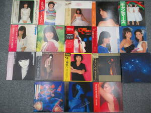 wF017●70年昭和アイドルLP 山口百恵 キャンディーズ ピンクレディ 渡辺真知子 石川ひとみ 岩崎 宏美 桜田淳子 レコード18組(美品帯付多数)