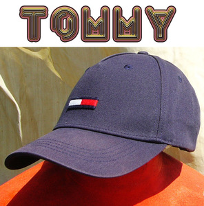 即決■TOMMY JEANS / TOMMY HILFIGER■プレンなネイビcap■■古着