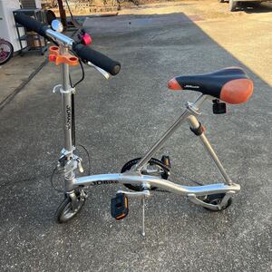 中古 JOBike 小径 折りたたみ アルミ 自転車　