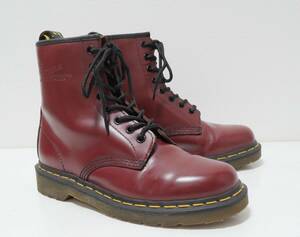 Dr.Martens ドクターマーチン ８ホールブーツ チェリーレッド UK6 