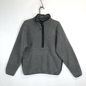 90s USA製 ペンフィールド PENFIELD ハーフジップ フリースプルオーバー ダークグレー Mサイズ