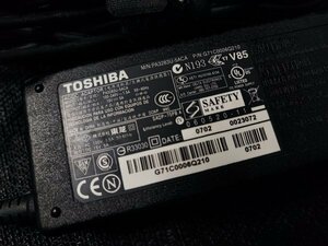TOSHIBA　AC/DC Adaptor　ノートPC　ACアダプター　Model:PA3283U-5ACA P/N:G71C0006Q210