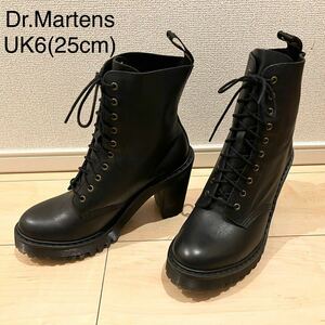 【美品】Dr.Martens ドクターマーチン KENDRA 10ホールブーツ ブラック 黒 