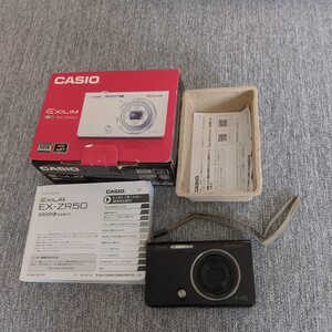 CASIO/カシオ★casio exilim ex-zr50 エクシリム★コンパクトデジタルカメラ　ブラウン