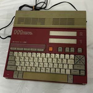 動作ok HITACHI パーソナルコンピュータ MB-H1 MSX 現状品 o15