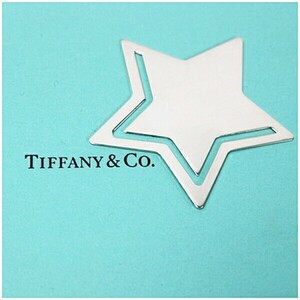 54313 ティファニー ブックマーク スター・星 シルバー925 中古 Aランク Tiffany & Co ｜ インテリア