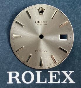 純正品 6694文字盤 ロレックス オイスターデイト 5171 ROLEX OYSTER DATE silver dial PRECISION 1225 1215 シルバー GENUINE