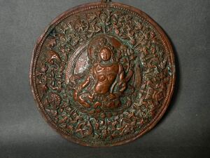 中国古美術 古美術 時代物 唐物　掛仏 中国古玩 サイズ約14.3cm