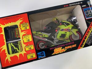 ★未開封 未使用品 TAIYO タイヨー 6.0Vジェットターボ ニンジャレーシングバイク ライジオコントロール ラジコン 当時物 希少 管理L144