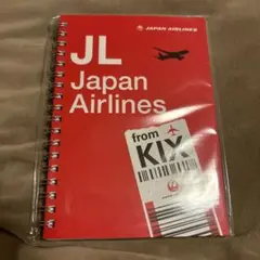 【未開封】関西国際空港限定　ノート　JAL柄