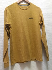 Patagonia パタゴニア 長袖Tシャツ イエロー XS