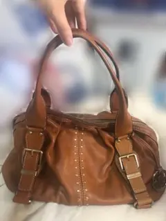 MICHEAL KORS バッグ チャームつき