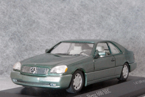 ● 1/43 メルセデス ベンツ 〓 600SEC ( C140 ) / 1992年 グリーン メタリック 〓 Mercedes