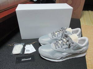 【1回着用・送料800円】JJJJound × Reebok Classic Nylon TRGRY/FTWWHT/ALBSR US12 30cm ジョウンド リーボック クラシック グレー