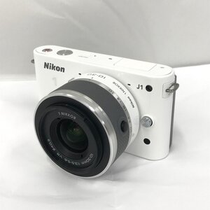 Nikon ニコン 1 J1 ミラーレス一眼 デジタルカメラ レンズ2点セット 附属品あり 通電〇【CLAQ5035】