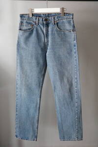 リーバイス 505 カナダ製 90s Levis 505 ice blue MADE IN CANADA W33xL32 (実寸W32xL31)