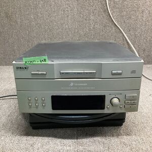 MYM11-648 激安 CDプレーヤー SONY COMPACT DISC PLAYER CDP-MS77 通電未確認 中古現状品 ※3回再出品で処分