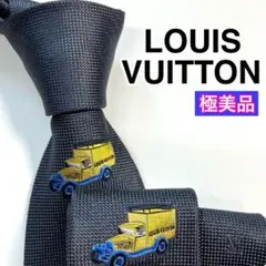 ✨極美品✨LOUIS VUITTON  ルイヴィトン　ネクタイ　刺繍　車　激レア