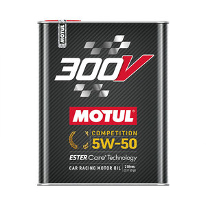 = 正規品 =　MOTUL モチュール 300V COMPETITION 【5W50】2L ★四輪専用★