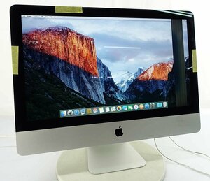 ワケあり 21.5 OS X El Capitan Apple iMac Late 2015 A1418/Core i5 1.6GHz/メモリ8GB/HDD1TB/一体型 PC アップル マック S081901K