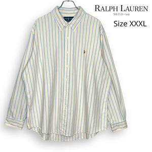 RALPH LAUREN ラルフローレン ボタンダウン 長袖 シャツ XXXL