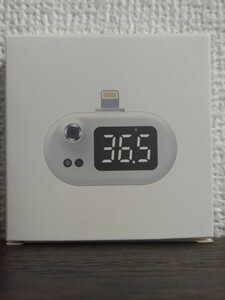 新品未使用品 ポータブル赤外線温度計 K8 ミニ非接触体温測定 家庭用電子温度測定 iPhone用