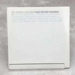 E、　ドゥルッティ・コラム　THE DURUTTI COLUMN FOUR FACTORY RECORDS [動作未確認] CD1枚。＊ 訳あり品 ＊