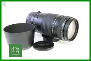 【同梱歓迎】実用■CANON ZOOM LENS EF 75-300mm F4-5.6 II / C-AF1 2X TELEPLUS MC7■AC1113