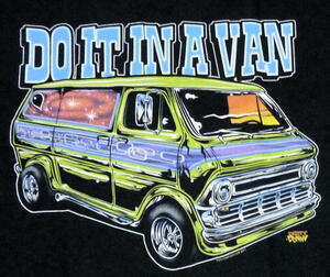 ★ダーティー ドニー Tシャツ Dirty Donny Ford Van - M 新品 バン