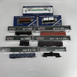 色々 おまとめ KATO カトー Nゲージ TOMIX トミックス 鉄道模型 鉄道グッズ 車両 貨車 客車 国鉄 JR 趣味 コレクション コレクター 9点