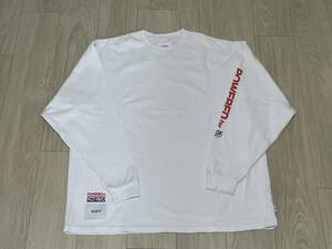 【美中古】WTAPS ダブルタップス 22AW POWER-T/LS/COTTON.ONEITA 22217OND-CSM02 パワー ロングスリーブ Tシャツ オニータ ホワイト ロンT