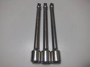 中古 トネ TONE 3/8sq 9.5mm エクステンションバー 306 150mm 3本セット