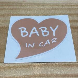 Baby In CAR 44 3-5 プリント ステッカー 391 #bFUMI #oFUMI アウトレット