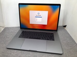 【Apple】MacBook Pro 15inch 2017 A1707 Corei7-7920HQ メモリ16GB SSD512GB NVMe Radeon Pro 560 OS13 中古Mac US配列