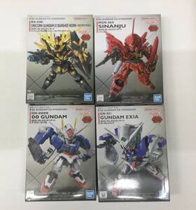 ■ バンダイナムコ　SD ガンダム　EX スタンダード　ガンプラ　4種　まとめて　★ エクシア　ダブルオーなど 未組立品　★ 1円スタート！！