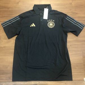 【ドイツ代表】ポロシャツ 黒 M 新品 adidas / アディダス 激レア ユニフォーム ユニホーム ドイツ Tシャツ パンツ