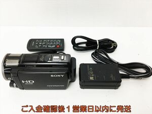 【1円】SONY Handycam ハンディカム HDR-CX560 デジタルHDビデオカメラレコーダー 本体 セット 未検品ジャンク EC38-519rm/F3