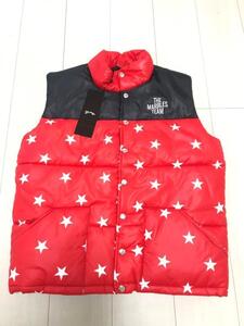 ★送料込み！！！★ 新品 定価31320円 マーブルズ ｍarbles STARS PUFFY VEST SIZE M