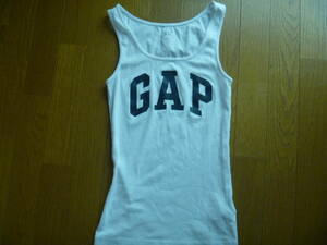 LADIES白のGAPのTANK TOP SMALL 894