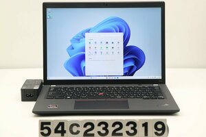 Lenovo ThinkPad X13 Gen2 Ryzen5Pro 5650U 2.3GHz/8GB/256GB(SSD)/13.3W/WUXGA(1920x1200)/LTE/Win11 【54C232319】