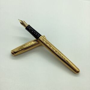 【25816】PARKER SONNET パーカー ソネット 万年筆 ペン先 750 18K ゴールド 筆記用具 文房具 箱無 筆記未確認 中古品 二次流通品