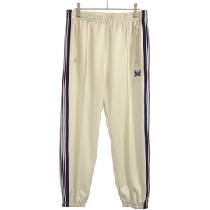 Needles ニードルズ 23SS Zipped Track Pant サイドライントラックパンツ MR289 ホワイト パープル S ITXIOHX1QDYW