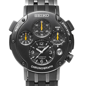 SEIKO スポーチュラ キネティック クロノグラフ 2nd 日本500本限定 Ref.SBXZ003 中古品 メンズ 腕時計