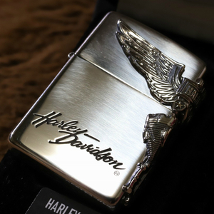 最高級 ハーレージッポ 純銀 スターリングシルバー ZIPPO HARLEY-DAVIDSON 定価165,000円 純銀ジッポ 純銀ZIPPO シルバー925