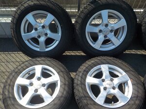 4H■GRASS　アルミホイール　13インチ　 155/80R13 5J+35 4本■