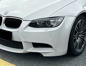 スポーティ全開♪ BMW カーボン ルック アイライン ヘッド E92 E93 M3 318ci 320i 325i 330ci 335i 335ci 3シリーズ クーペ カブリオレ