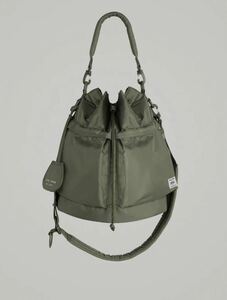 即完売　美品　送料込　PORTER hyke Bag Large ポーター ハイク　トート　ショルダー　メッセンジャー　バッグ　オリーブ　ノースフェイス