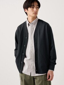 UNIQLO スウェットカーディガン Sサイズ ブラック 黒